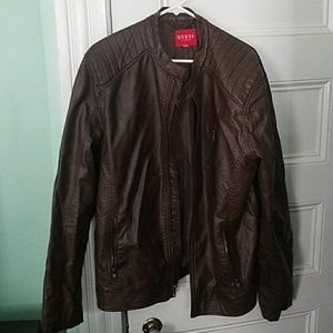 Guess leather jacket